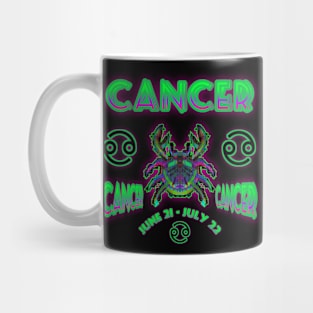 Cancer 4a Black Mug